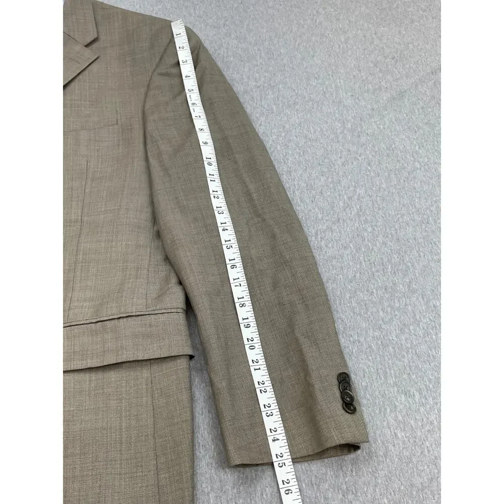 Tommy Hilfiger Blazer‎ Mens 44R Hopsack 100% Wool 2-Button Single Breast Lined